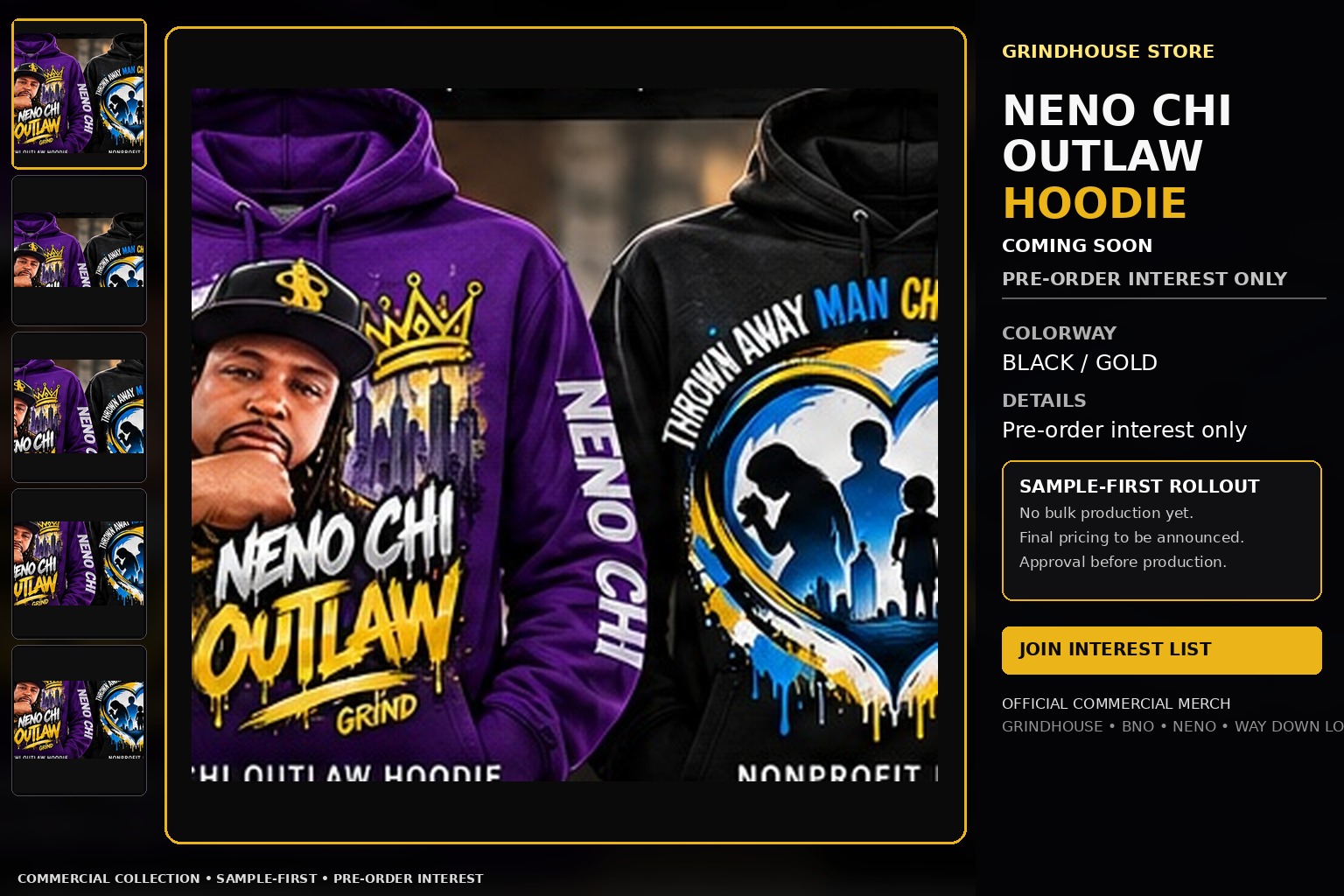 NENO CHI OUTLAW Hoodie